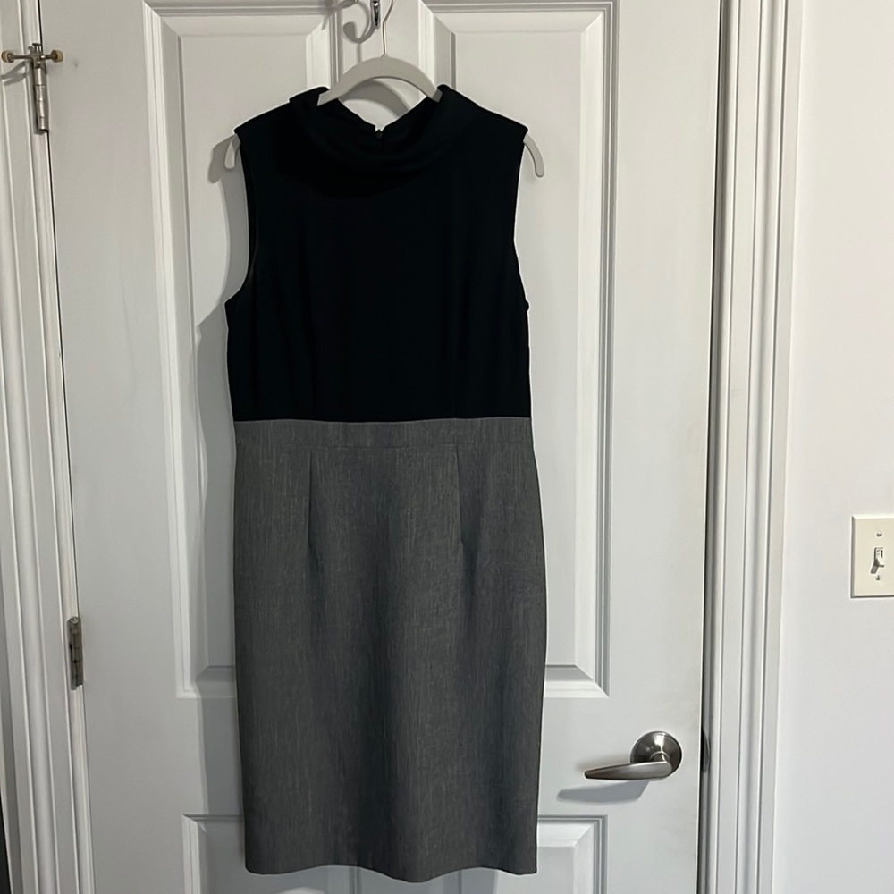 Nine West black and grey Board room appropriate dress